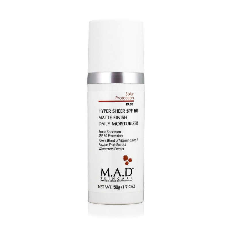 Hyper Sheer Spf50 Daily Moisturizer Matte Finish
