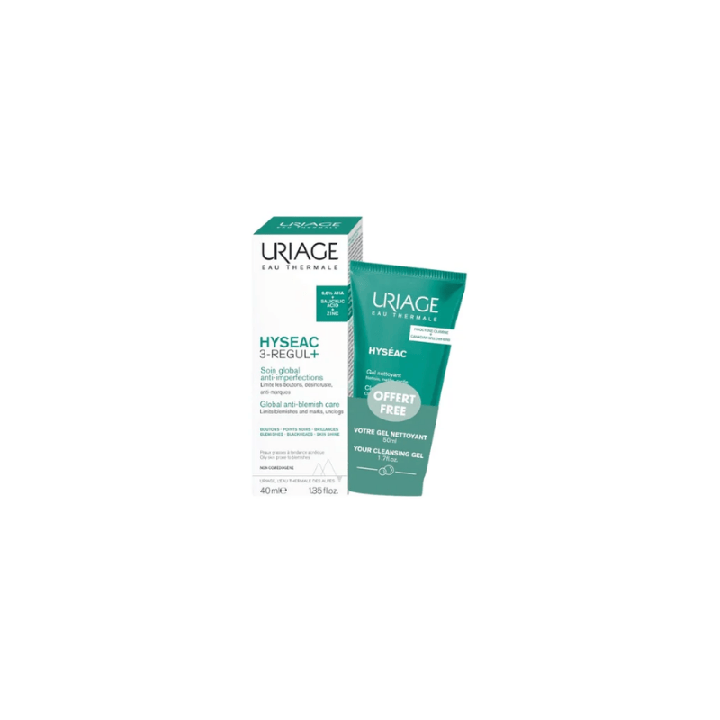 Hyseac 3 Regul+ & Free Cleansing Gel