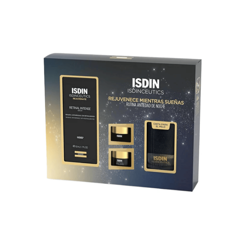 Isdinceutics Retinal Intense + free Mini Vital Eyes + Free Mini Age Reverse Night + Isdinceutics Headband