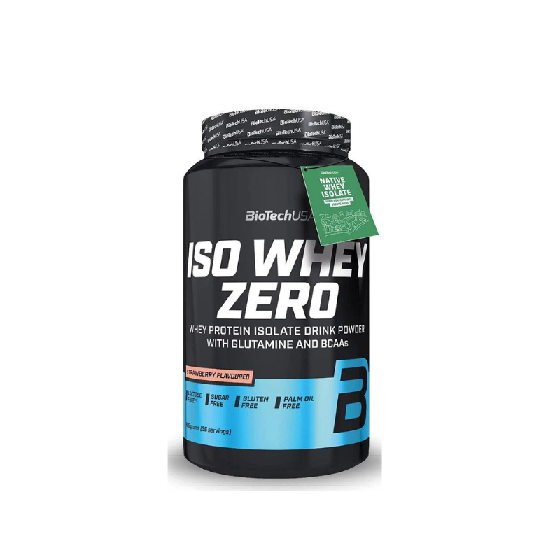 Iso Whey Zero Strawberry Flavoured 908gr