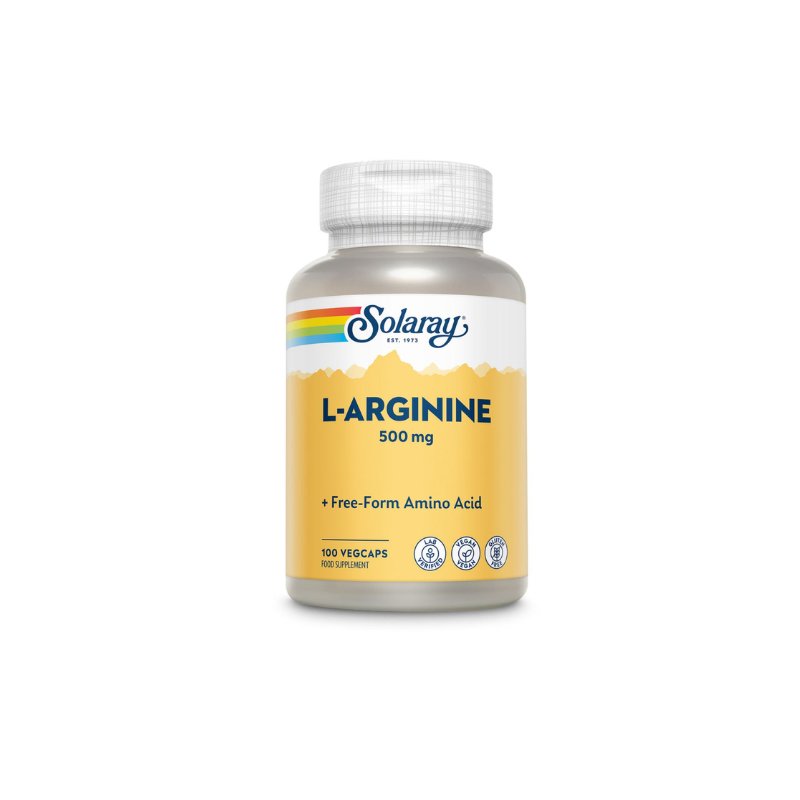 L-Arginine 500mg 100 Vegcaps