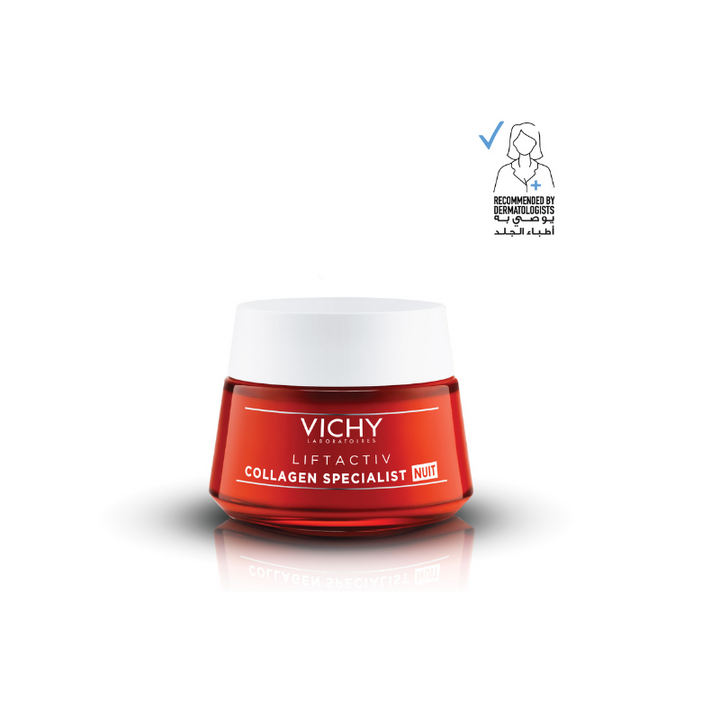Liftactiv Collagen Specialist Night Cream Anti Aging Face Moisturizer 50ml