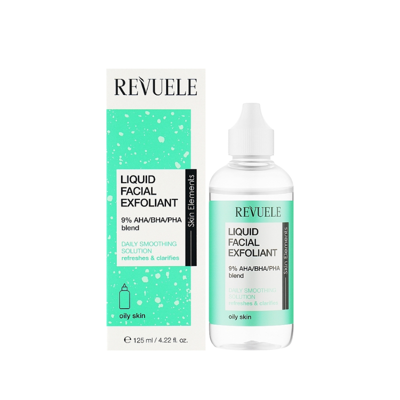 Liquid Facial Exfoliant 9% AHA/BHA/PHA Blend