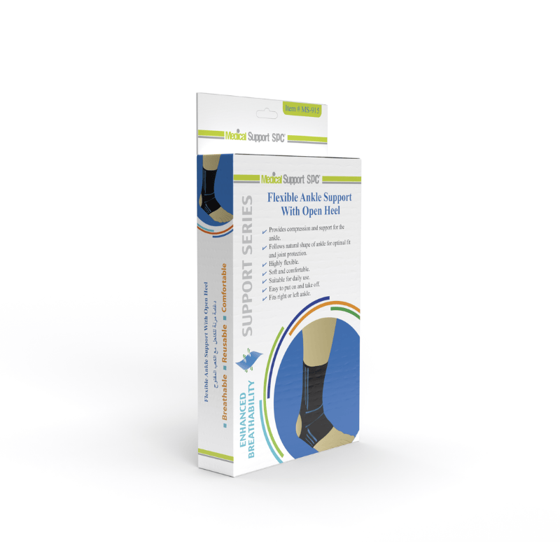 MS915 Flexible Ankle Support (open heel)