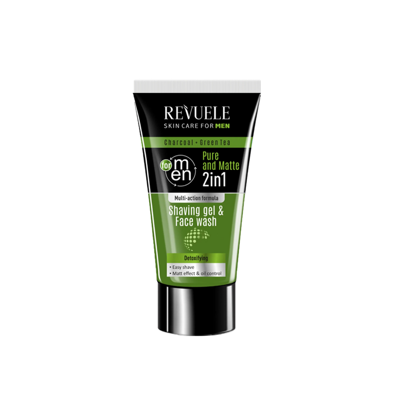 Men Care Charcoal And Green Tea Shaving Gel