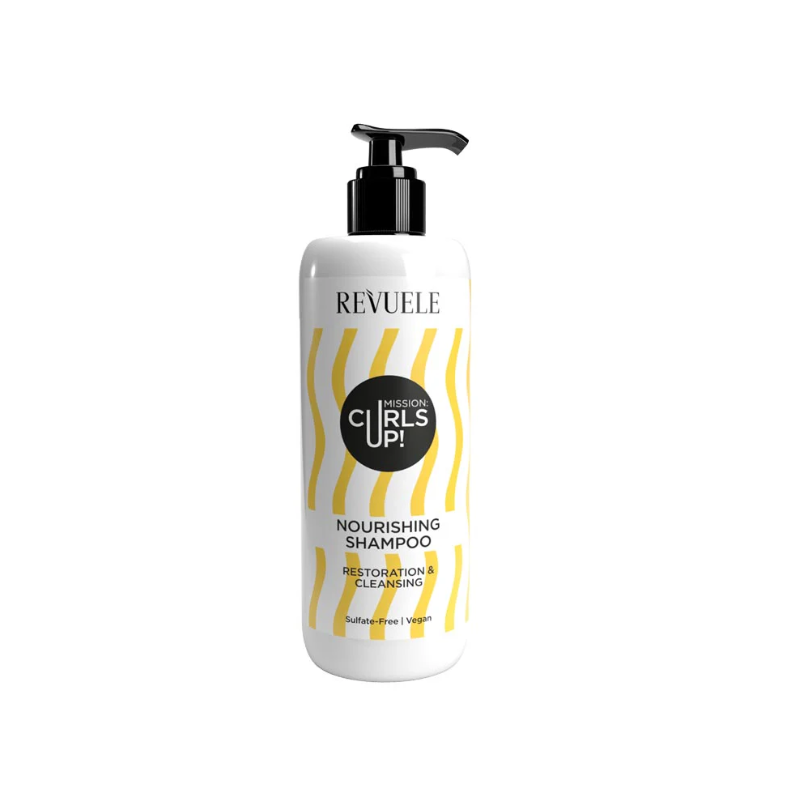 Mission: Curls Up! Nourishing Shampoo, 400ml