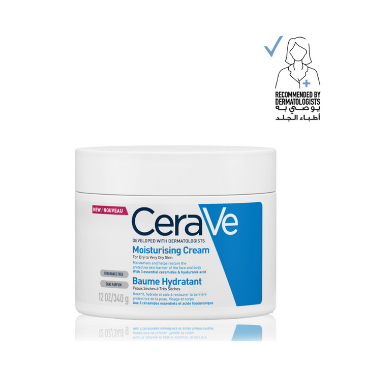 Moisturizing Cream For Dry Skin With Hyaluronic Acid 340g