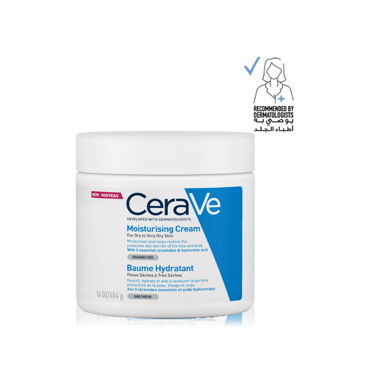 Moisturizing Cream For Dry Skin With Hyaluronic Acid 454g