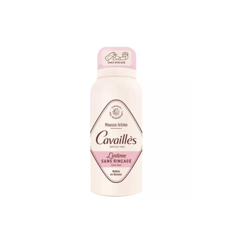 Mousse Intime Sans Rincage Extra Doux 100ml