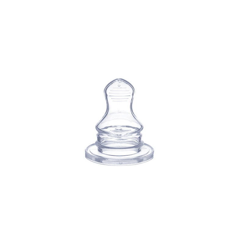 Narrow Neck Orthodontic Silicone Nipple 6+(2Pcs)