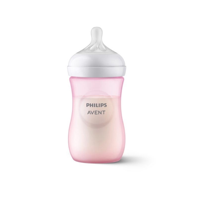 Natural 3.0 feeding bottle 260ml-pink