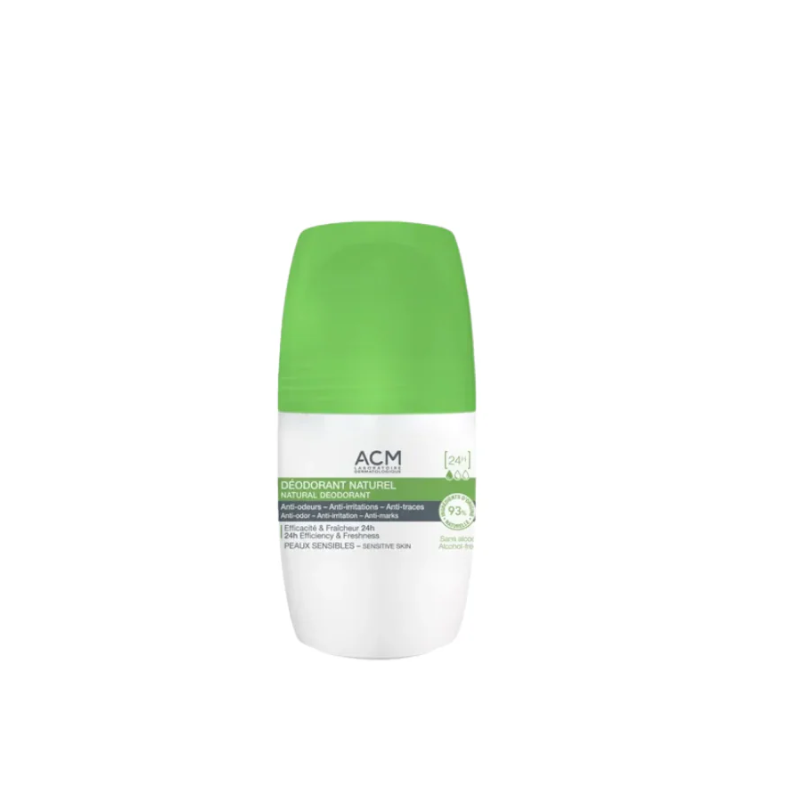 Natural Deodorant Roll On 24 H (Green) 50ml
