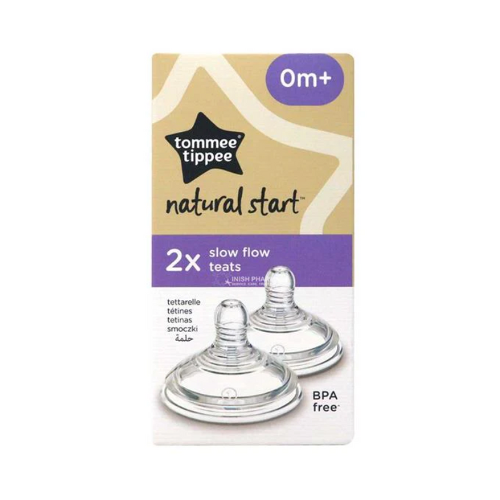 Natural Start 0m+ 2x slow Flow Teats