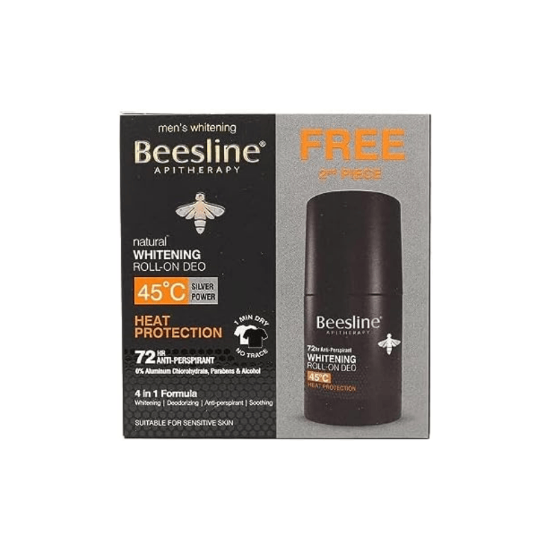 Natural Whitening Roll-On Deo Heat Protection