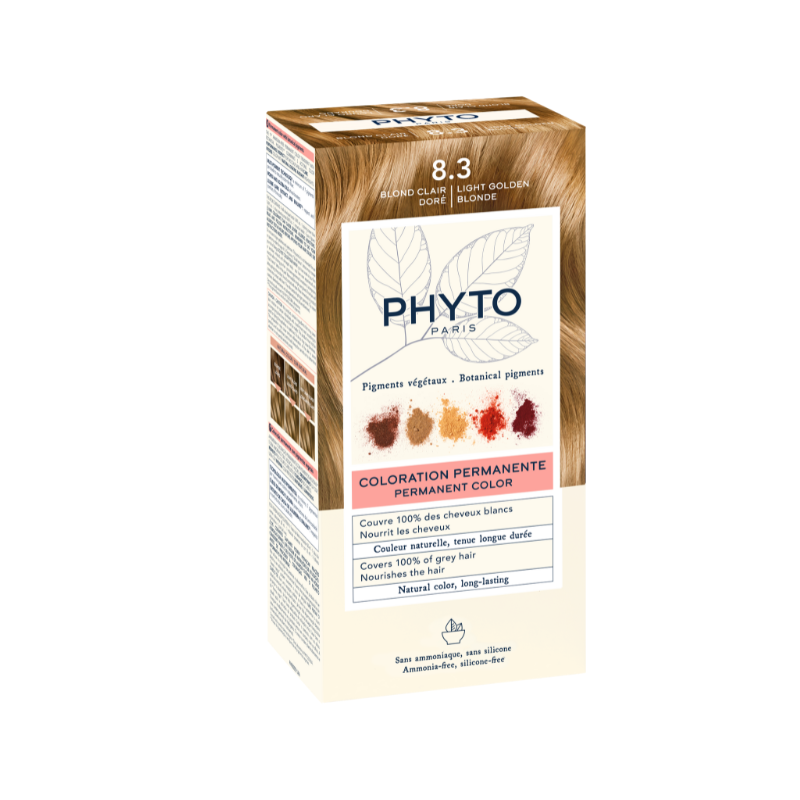 New Phytocolor 8.3 Light Golden Blonde