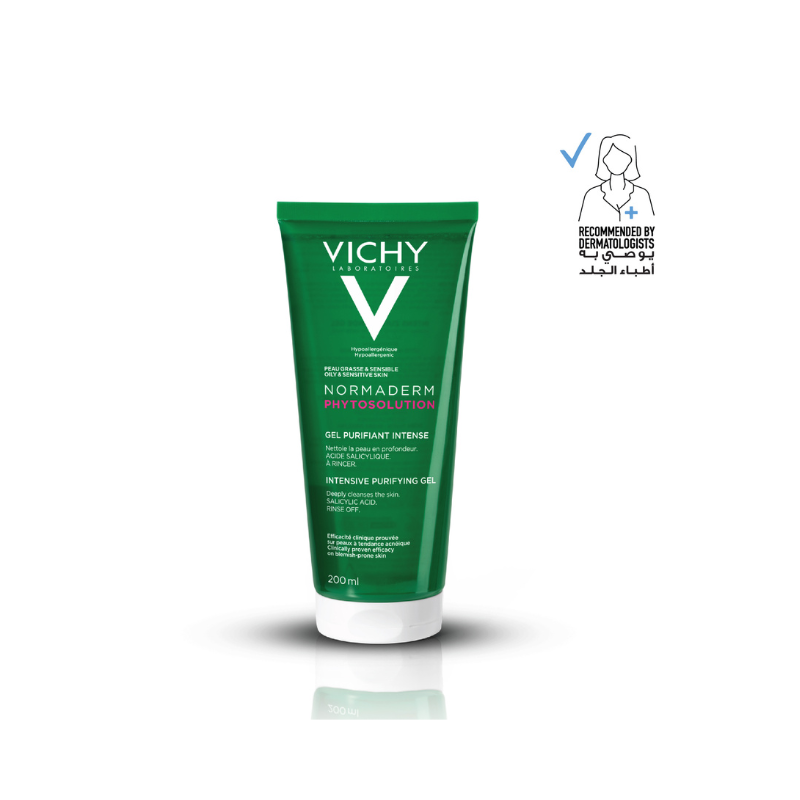 Normaderm Phytosolution Face Cleanser Gel For Oily/Acne Skin With Salicylic Acid 200ml