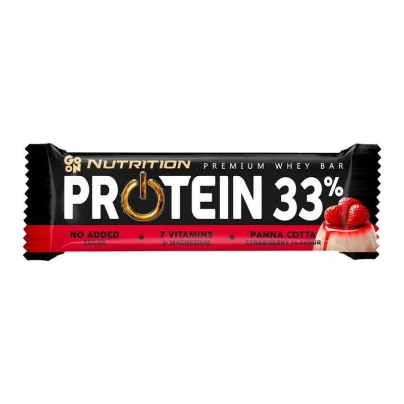 Nutrition Protein 33% Panna Cotta Strawberry 50g