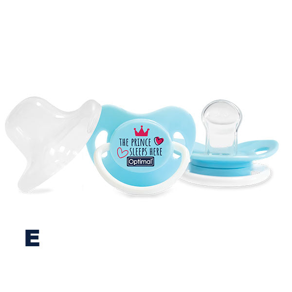 Orthodontic Silicone Pacifier 0+ Boys  (OPB-1047)