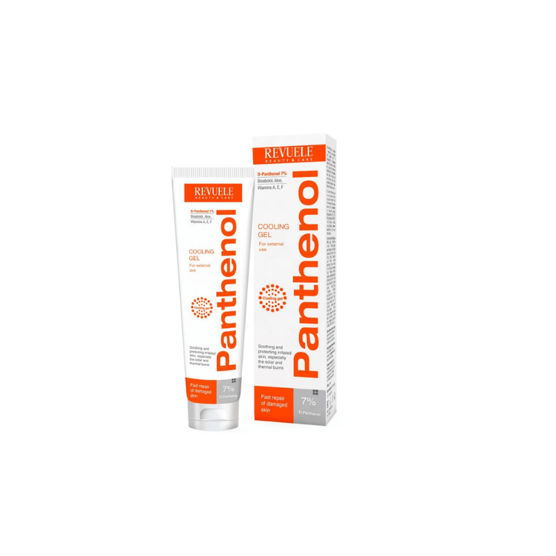 Panthenol Cooling Gel For Solar And Thermal Relief