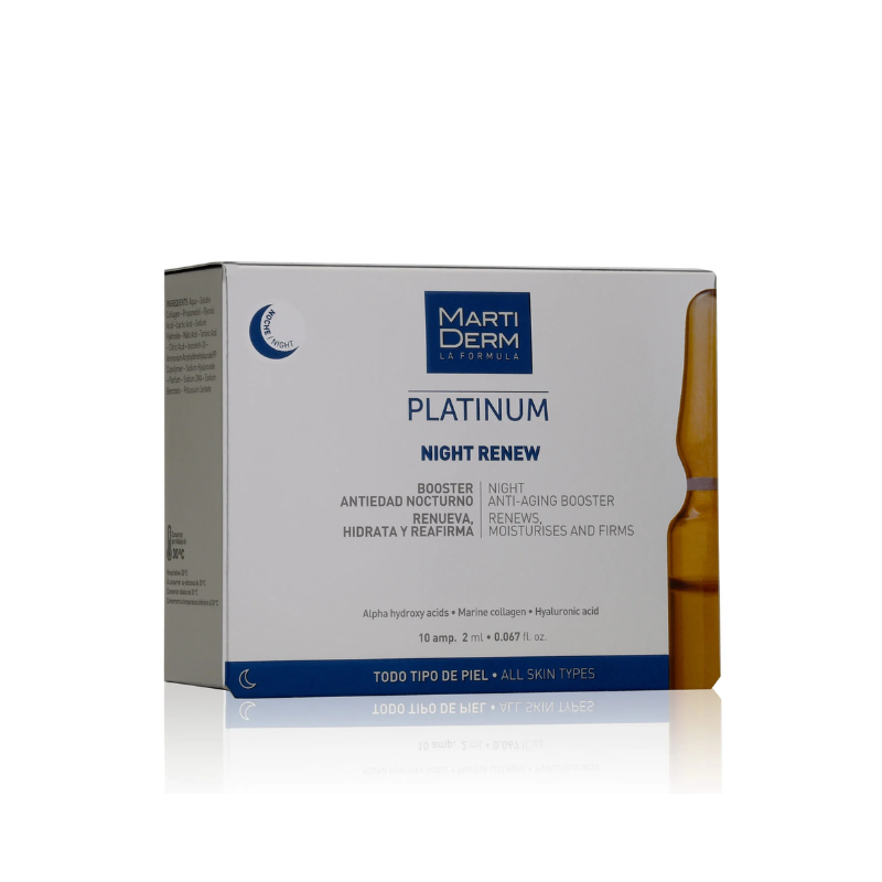 Platinum Night Renew Ampoules, 10 Ampoules