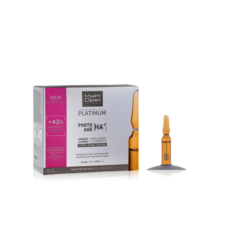 Platinum Photo Age HA+ Ampoules, 10 Ampoules