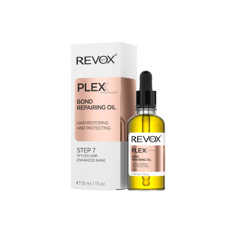 Plex Bond Repairing Oil. Step 7