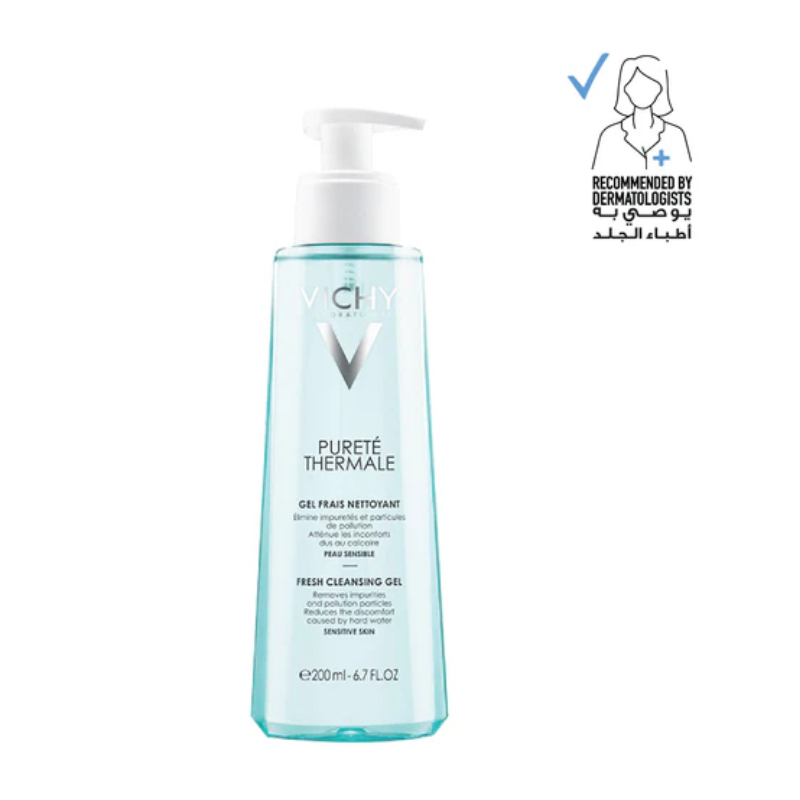 Purete Thermale Fresh Cleansing Gel For Normal/Combination Skin With Vitamin B5 200ml