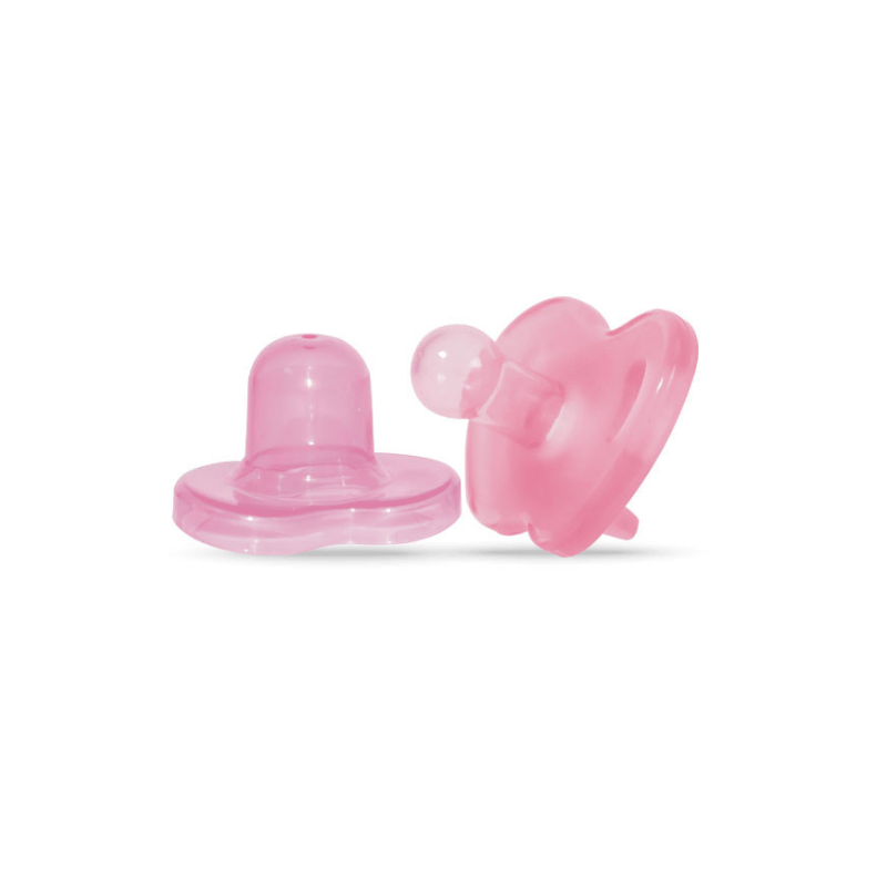 Round Nipple Silicone Pacifier - 6+ (OPB-1445)