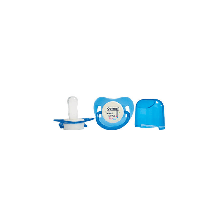 Round Nipple Silicone Pacifier 6+ (OPB-1067)