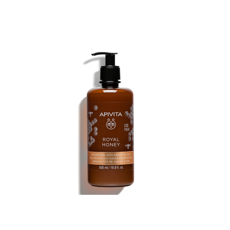 Royal Honey Shower Gel with Essential Oils Ecopack 500ML