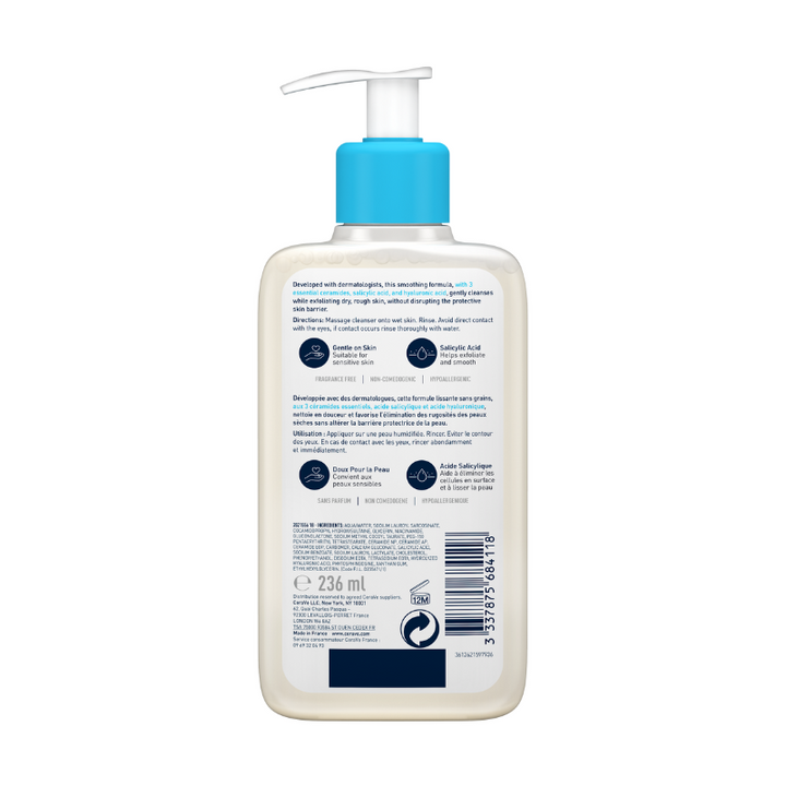 Sa Smoothing Cleanser For Normal, Dry And Rough Skin 236ml