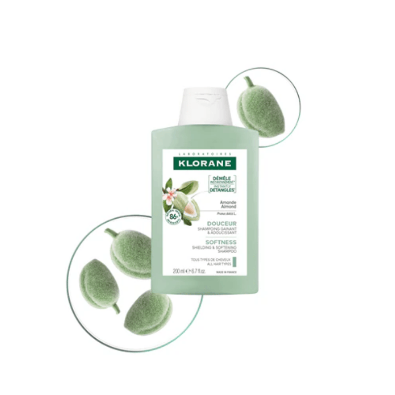 Shielding and softening shampoo with Almond 200ml