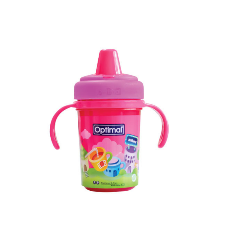 Silicone Spout Cup (240ML) With Handle