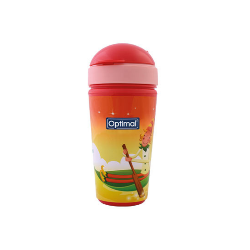 Silicone Straw Cup (350ML) (OPB-2005)