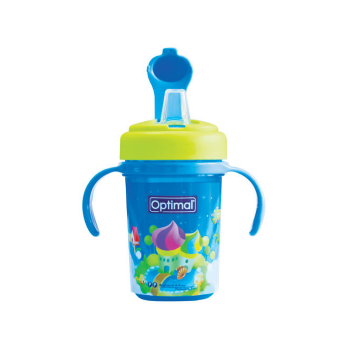 Silicone Spout Cup (240ML) With Handle