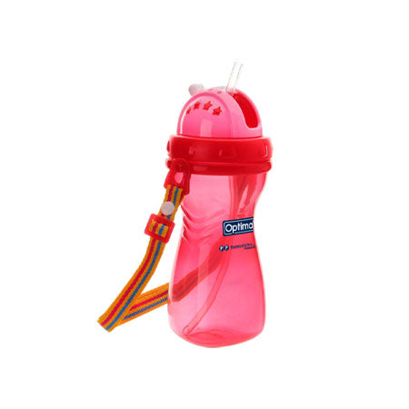 Silicone Straw Bottle 400ML