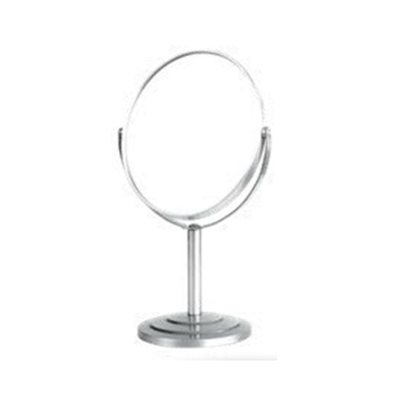 Silver Double MIrror Desk Stand (OPT-3124)