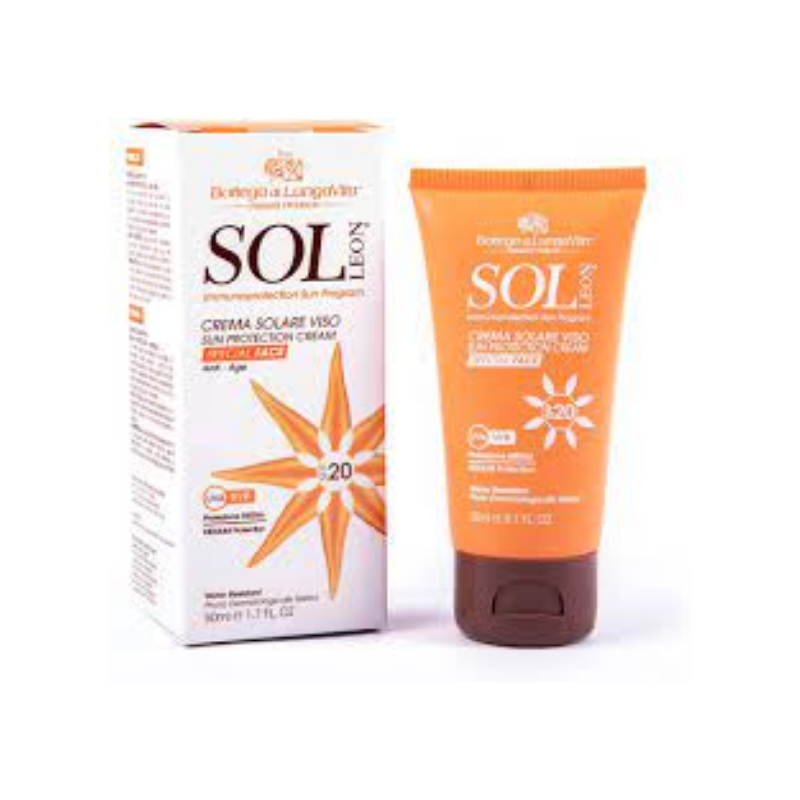 Sol leon sun protection face cream spf 30 50 ml