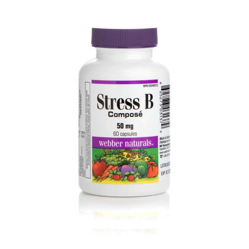 Stress B 50mg 60 Capsules
