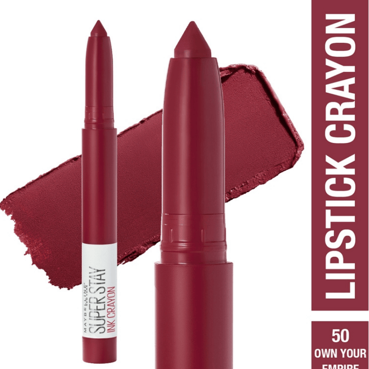 Super Stay INK Crayon Lipstick, Matte Longwear Lipstick