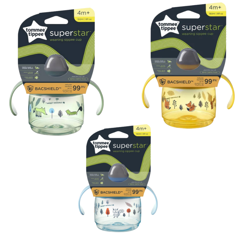TT 1x Weaning Sippee 190ml UK/AR Green