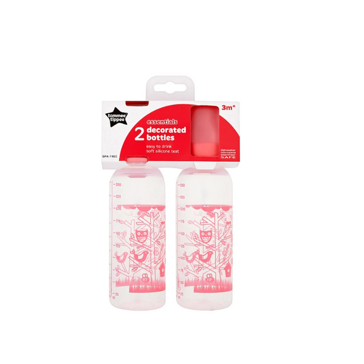 TT ESS 2x 250ml SN Dec Bottle Pink/Blue