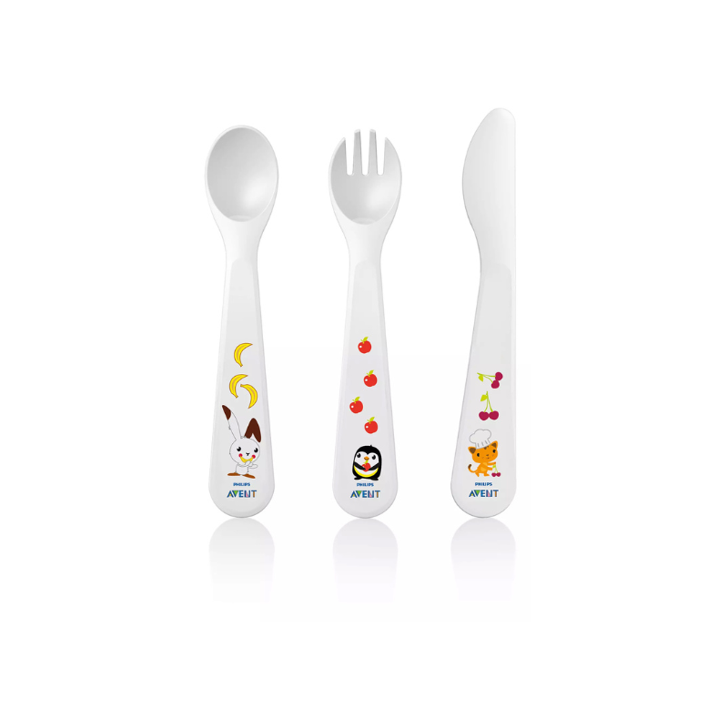 Toddler knife, fork and spoon 18m+