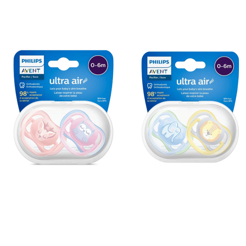 Ultra air soothers 0-6m