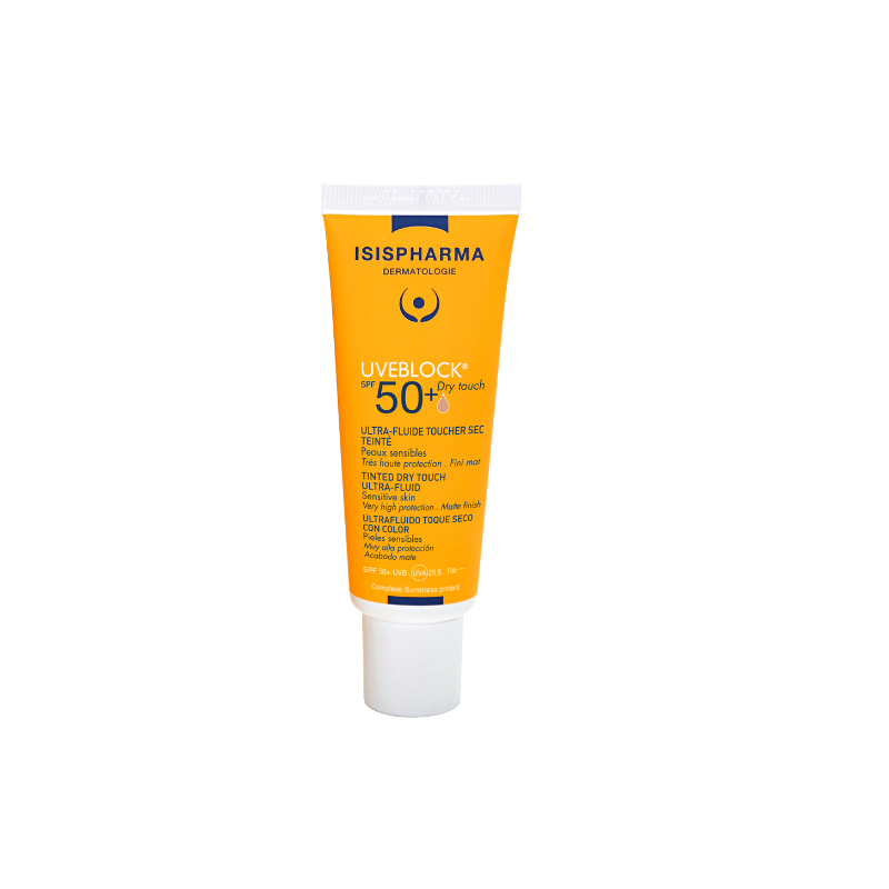 Uveblock Spf50+ Dry Touch Medium Tinted 40ml