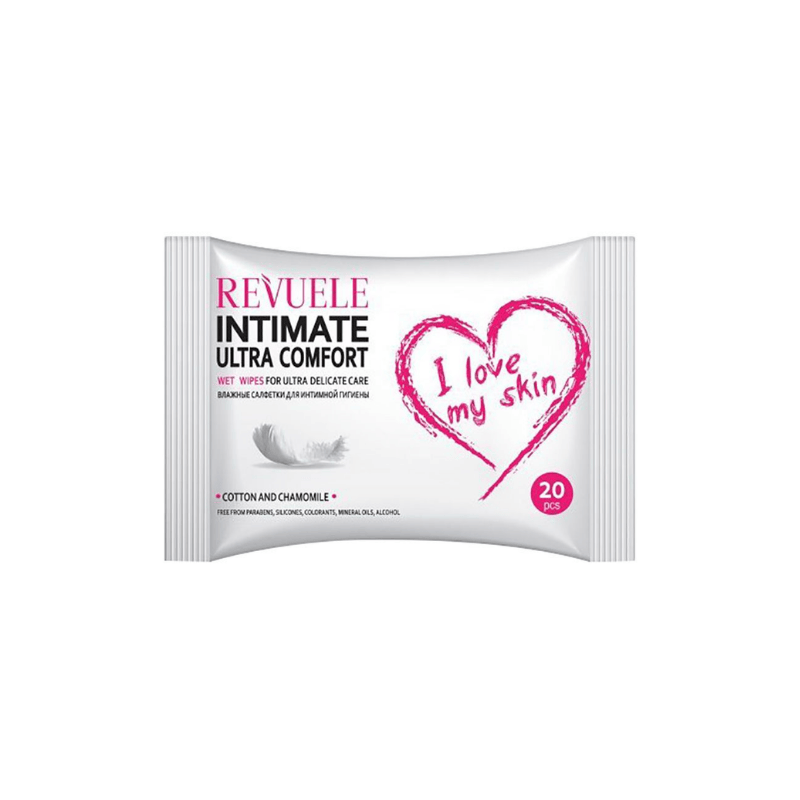 Wet Wipes Intimate For Sensitive Skin With Chamomile