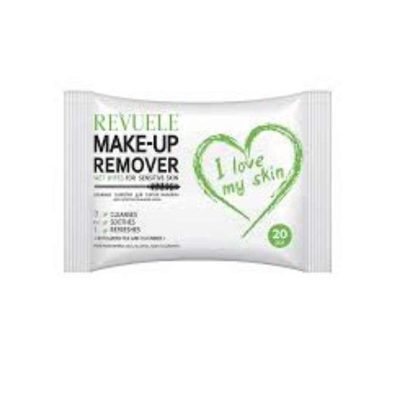 Wet Wipes Make-Up Remover - Green Tea
