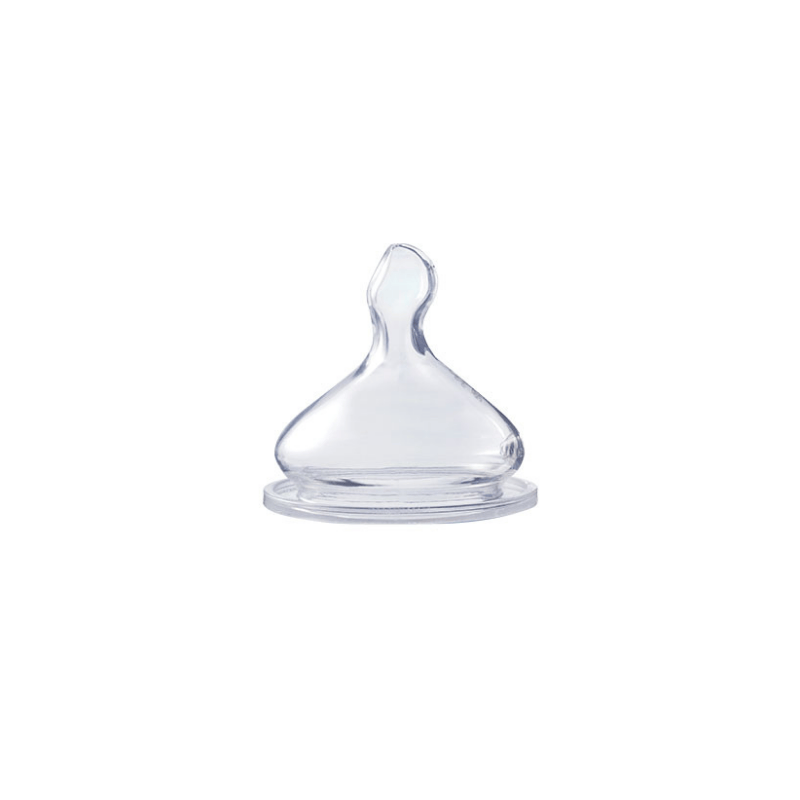 Wide Neck Orthodontic Silicone Nipple 0+(2Pcs)